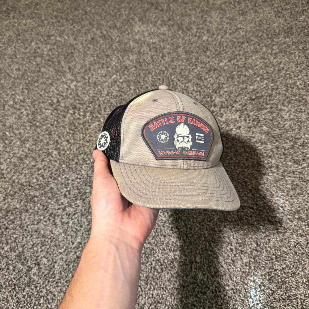 Star Wars Battle Of Kamino Trucker Snapback Hat OSFA